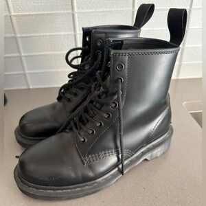 Black on black Dr.Martins